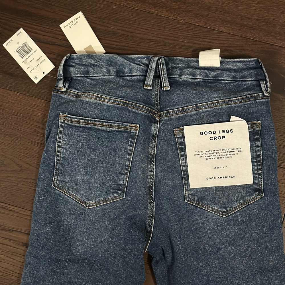 Good Legs Skinny Cropped Jeans by Good American - Picture 6 of 6
